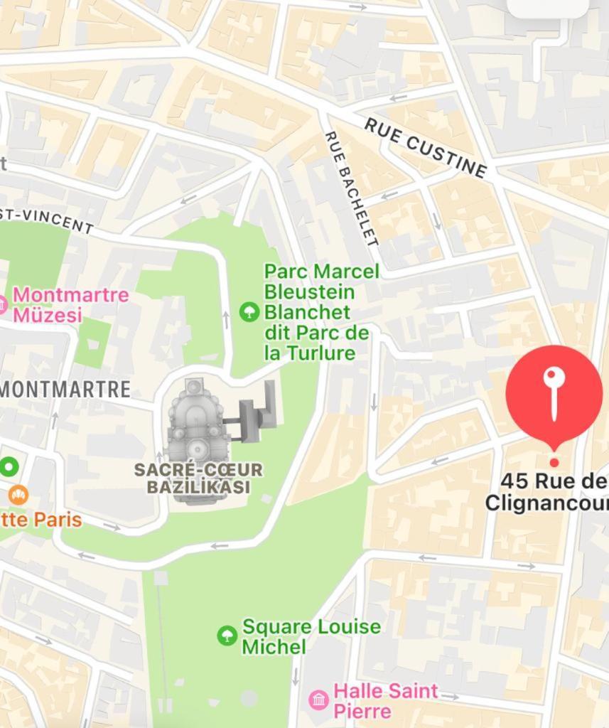 Studyo Cosy 400 Metre Sacre Ceour Apartment Paris Luaran gambar